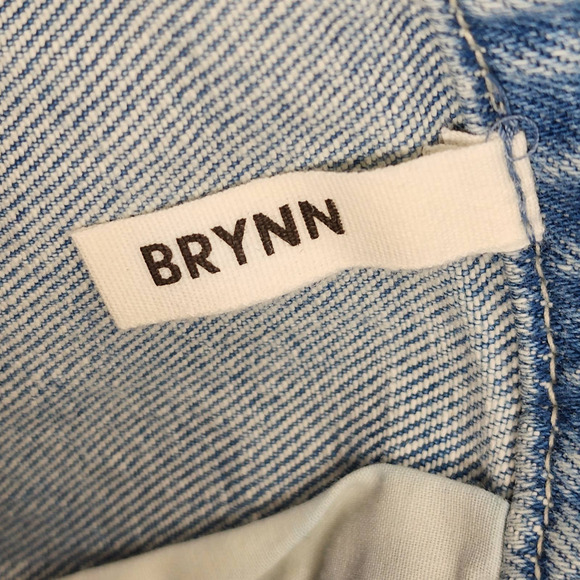 GRLFRND Tie Belted Waist Button Fly Brynn Shorts In Perfect Ten Size 26 - Picture 6 of 7